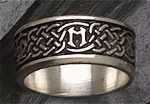 Sterling Silver Runic Ring