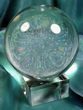 Crystal Ball 130mm with Crystal Stand